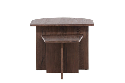 Rebellenclub Salontafel Eves - 60 x 45 cm - Bruin - vtwonen shop