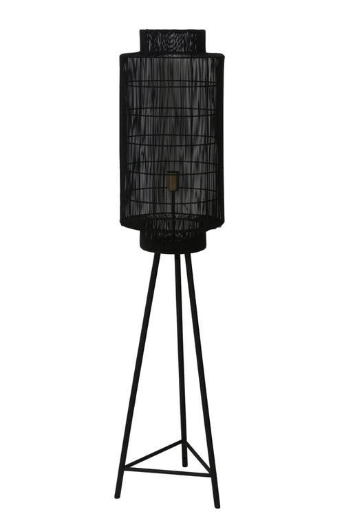 Light & Living vloerlamp GRUARO - Ø32x150cm - zwart - vtwonen shop