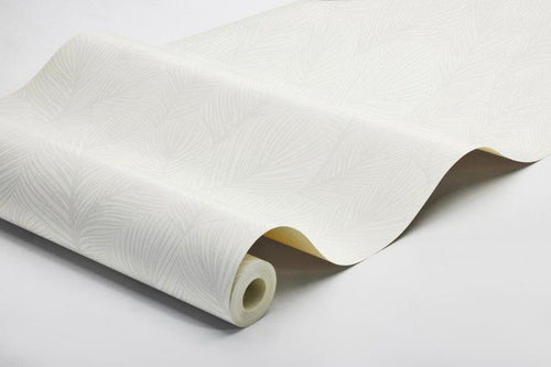 Borastapeter behang bladeren wit - 53 cm x 10.05 m - 661040 - vtwonen shop