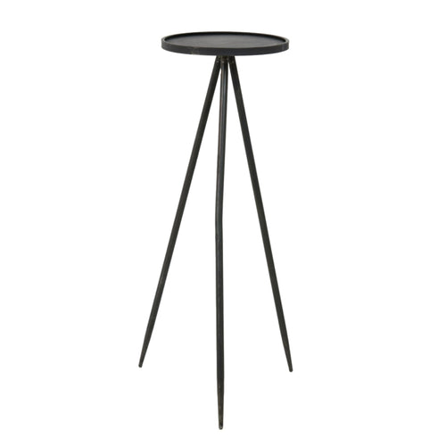 Light & Living bijzettafel ENVIRA - zwart - Ø35cm