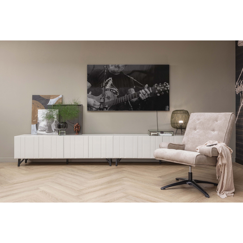 WOOOD tv-meubel Miller - Grenen - Dust - 56x181x46 - vtwonen shop