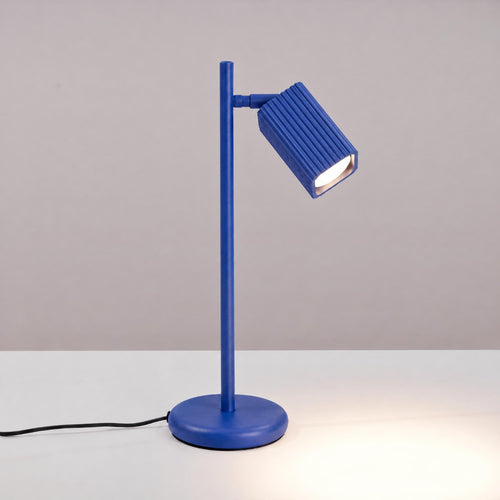 Sollux Lighting Tafellamp RAYO ultramarijn - 14,5x14,5x43cm