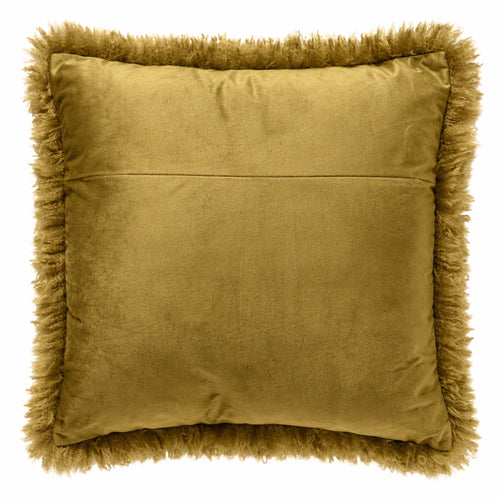 IBBY - kussenhoes 45x45 cm - gerecycled - fluffy - Green Moss - groen