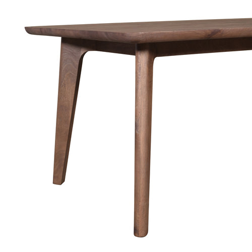 DÉJA Living Eettafel Mitchel - Rechthoek Donkerbruin Hout - 240x100x76cm