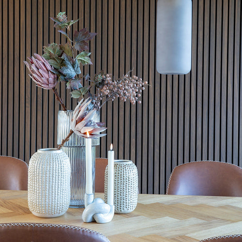 Artichok Floor glazen vaas - Ø17,5 x 40 cm - vtwonen shop