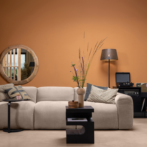 WOOOD bijzettafel Toma - Mangohout - Zwart - 50x40x40 - vtwonen shop