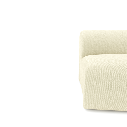 Sia Home - Fauteuils MYRA - Corduroy - Crème - 75cm - vtwonen shop