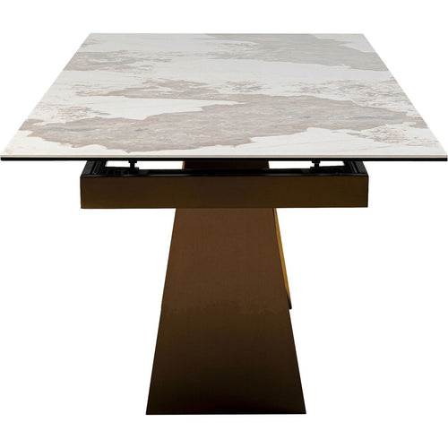 Kare Design Uitschuifbare Eettafel Connesso 260x90cm wit - vtwonen shop