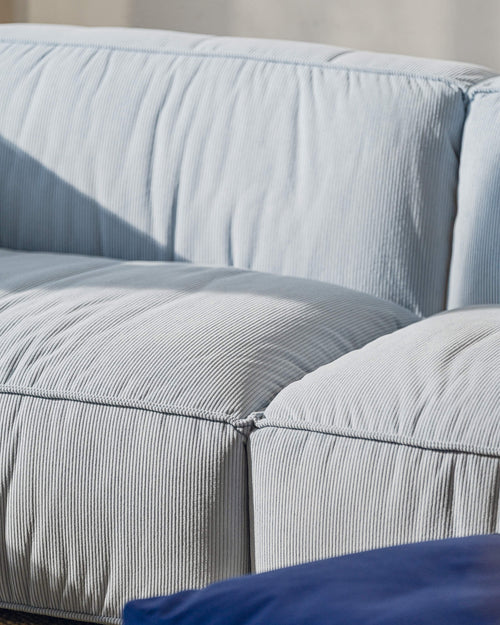 noo.ma Lobi 4‑zits bank Clay Grey Mélange - 318x97,5x73,5 cm