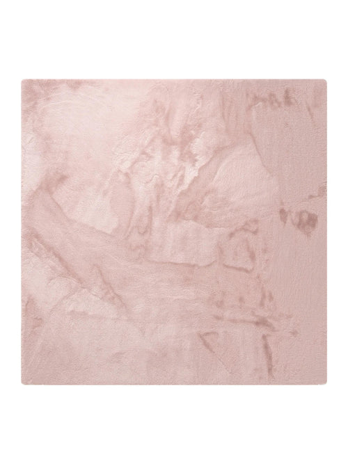 benuta nepbont vloerkleed Dave - roze - 200x200 cm