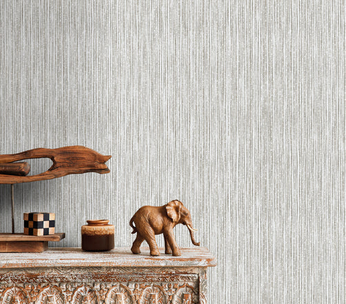 Sanders & Sanders behang bamboe donker beige - 53 cm x 10 m - 640055 - vtwonen shop