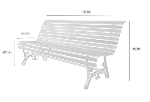 MaximaVida tuinbank Budapest 165 cm - uit exclusief Mahoniehout - vtwonen shop