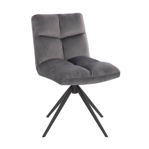 Home Deluxe Eetkamerstoel NODA Lichtgrijs Aantal: 2