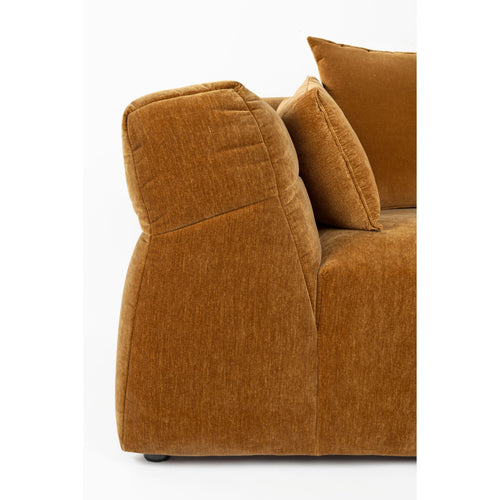 Dutchbone Hodge 4,5-Zitsbank Okergeel