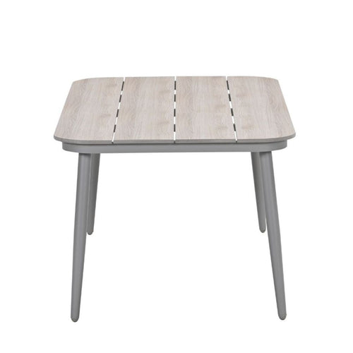 Garden Impressionslounge dining tafel Lagan 160x90 cm - taupe-light teak vironwood