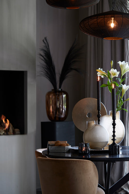 Light & Living vaas TORNA - 33x16.5x36.5cm - bruin - vtwonen shop