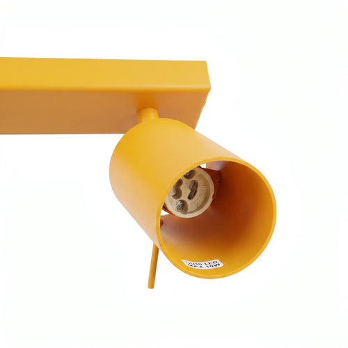 Sollux Lighting Plafondlamp RING 6L geel - 118x6x16cm