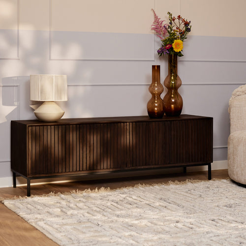 StarFurn Tv-meubel Madison - Bruin Hout - 165x45x55cm