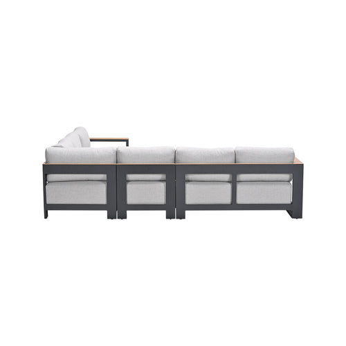 Garden Impressions Loungebank Malakka 4-delig - taupe