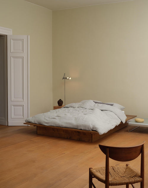 Marc O'Polo Thore dekbedovertrek - Tweepersoons – 200x200/220 cm - Grey mist