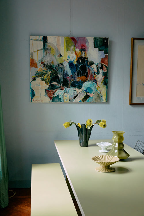 HKLIVING bank – pistachio – 220cm - vtwonen shop