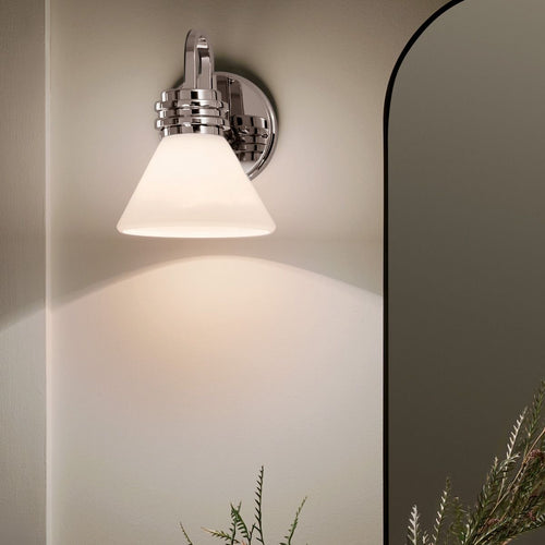 Badezimmer Wandleuchte Classic Chrom poliert 3000K IP44 1x G9