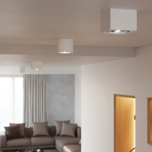 Sollux Lighting Wandlamp keramiek KALU - 14,5x14,5x14cm