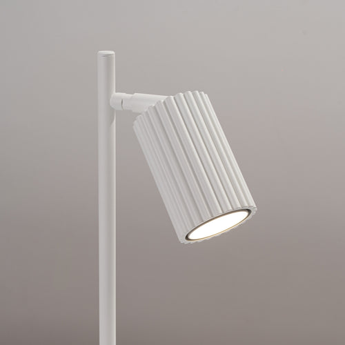 Sollux Lighting Tafellamp KARBON wit - 14,5x19,5x43cm