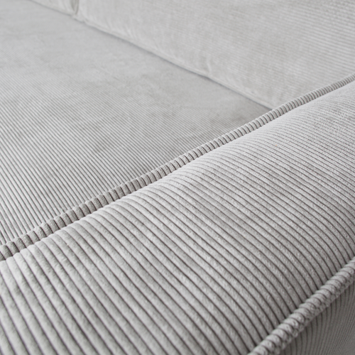 WOOOD hoekbank links Arwin - Ribstof - Vergrijsd Groen - vtwonen shop