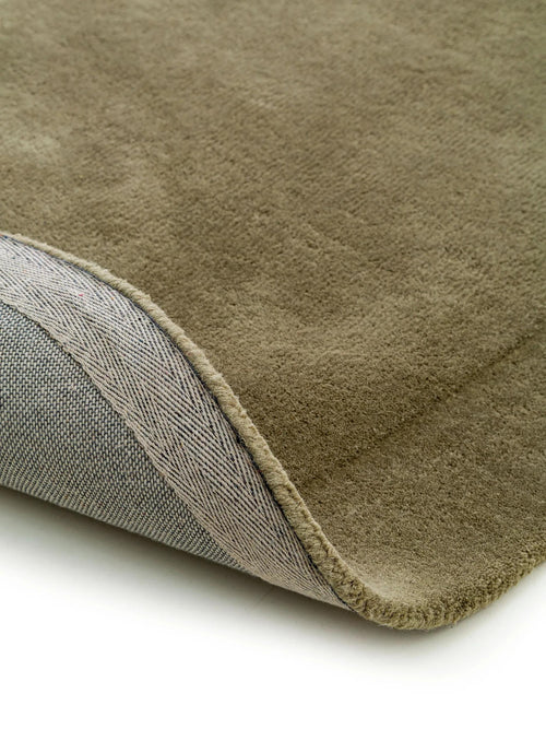 benuta wollen loper Shape - groen - 80x250 cm