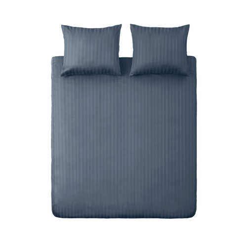 Ten Cate dekbedovertrek - 100% katoensatijn - 200x200/220 - donkerblauw - vtwonen shop