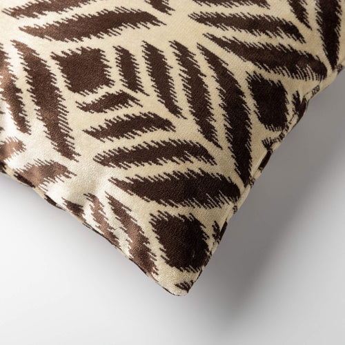 KUSSENSET | 3-delig | Celeste Signature | bruin | Hoii | inclusief veren binnenkussens