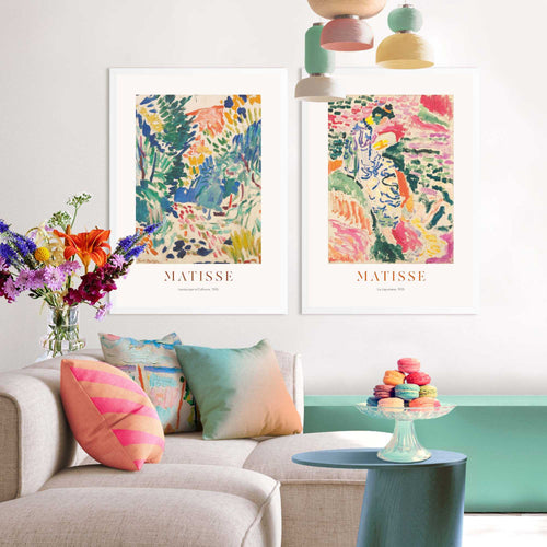 Reinders schilderijen set Matisse - Gardens - 70x50cm