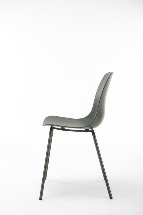 Rebellenclub Eetkamerstoel Cusco - Set van 4 - Olijf Ê - vtwonen shop