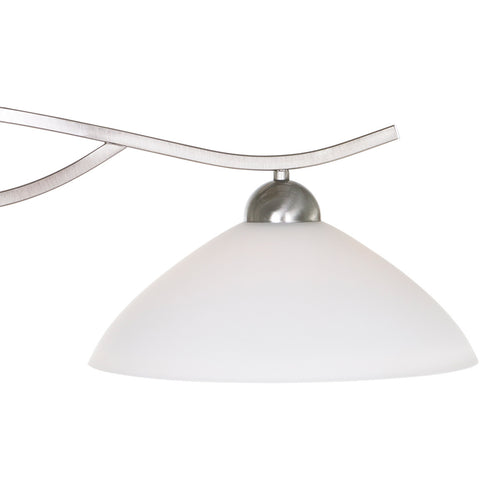 Steinhauer hanglamp capri - 2 lichts - 80x 126 cm - mat chroom - vtwonen shop