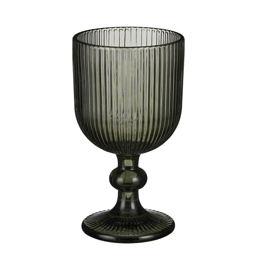 Mica Decorations Merlot Wijnglas - 250 ml - Glas - Grijs