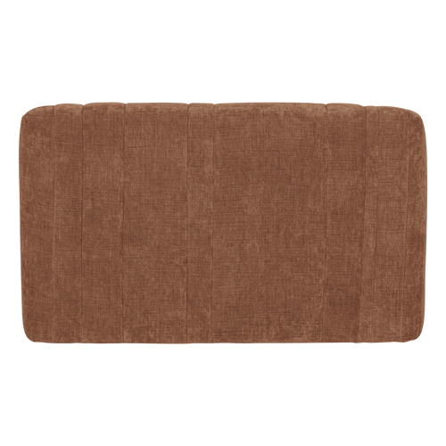 WOOOD fauteuil Omaire - Chenille - Roestbruin