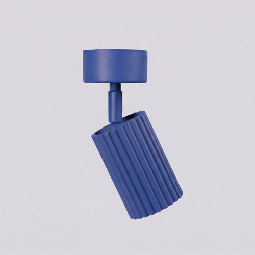 Sollux Lighting Plafondlamp KARBON 1 ultramarijn - 7x7x18cm