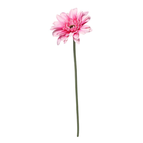 Sia Deco Gerbera Steel Kunstmatig - roze - H59 - vtwonen shop