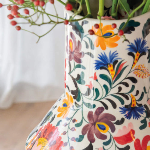 Return to Sender Vaas 45 cm Bed of Flowers handgeschilderd