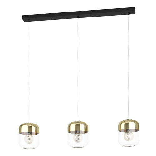 EGLO hanglamp Maryvilla - e27 - 87 cm - goud/zwart - vtwonen shop