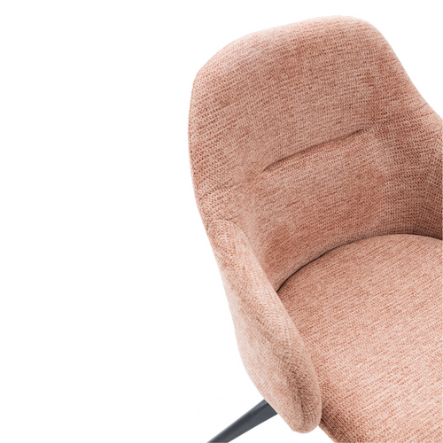 Calicosy - TAMARA Set van 2 fauteuils - Oranje - 61x56,5x51 cm