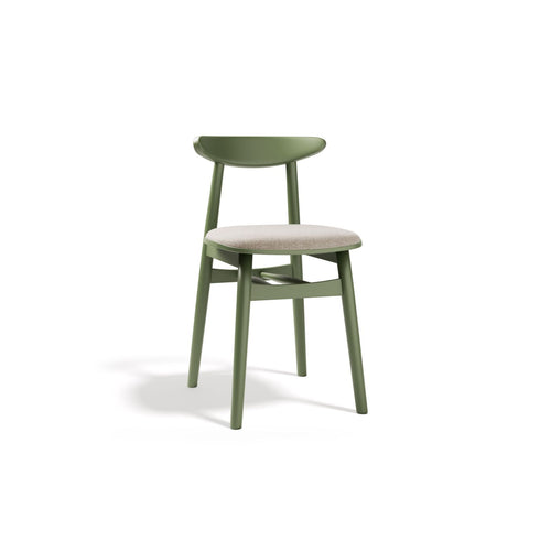 Set van 2 stoelen Bony structurele stof zand - 47x42x80cm