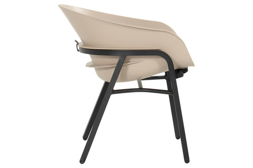 Hartman Tuinstoel Tubb - Taupe - Zithoogte 46cm - Set Van 2 - vtwonen shop