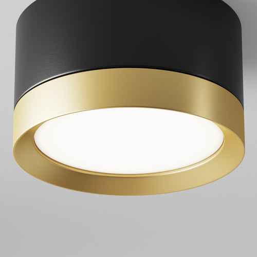 Maytoni plafondlamp Hoop - Zwart - 8.5x8.5x5 cm