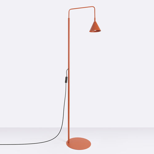 Sollux Lighting Vloerlamp NOX rode oker - 30x30x165cm