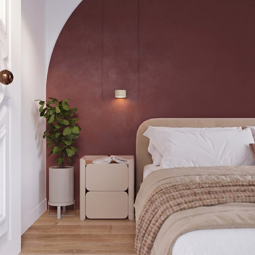 Sollux Lighting Wandlamp MODO 1 beige Gx53 - 10x12x6cm