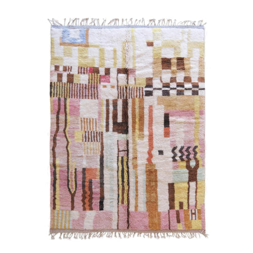 AFK Living vloerkleed Berber - handgemaakt - Wol - 120 cm x 170 cm