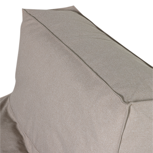 WOOOD loungestoel tuin Velora - Polyester - Zand - 80x95x95