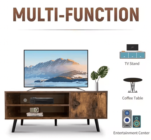 Furnilux TV Meubel Atlas - Bruin - 110x40x49,5 cm - vtwonen shop